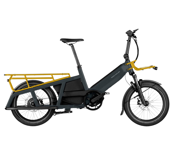 Riese & Müller Multitinker vario utility grey/yellow matt