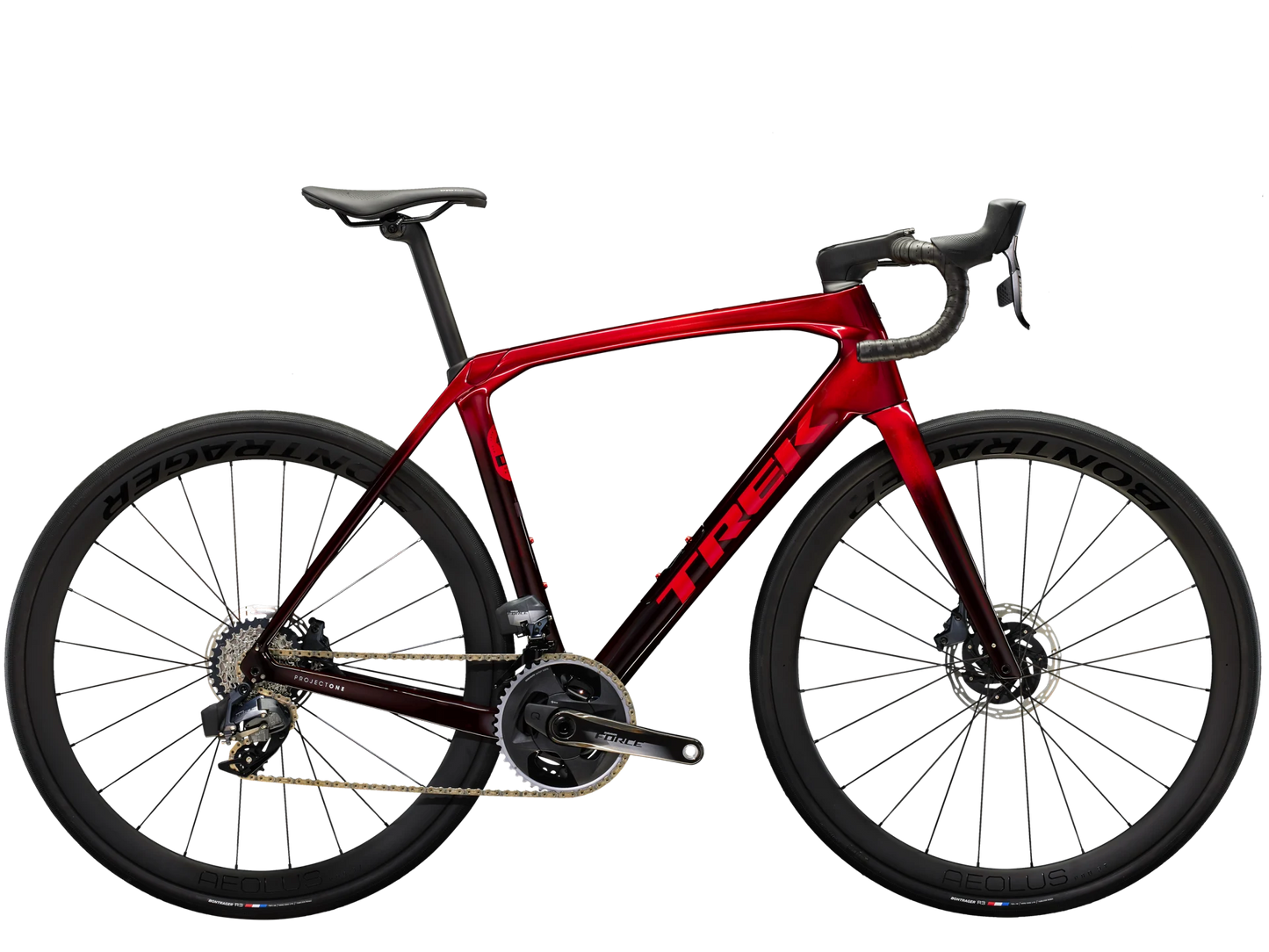 Domane SLR 7 AXS Gen 4 - Metallic Red Smoke to Red Carbon Smoke