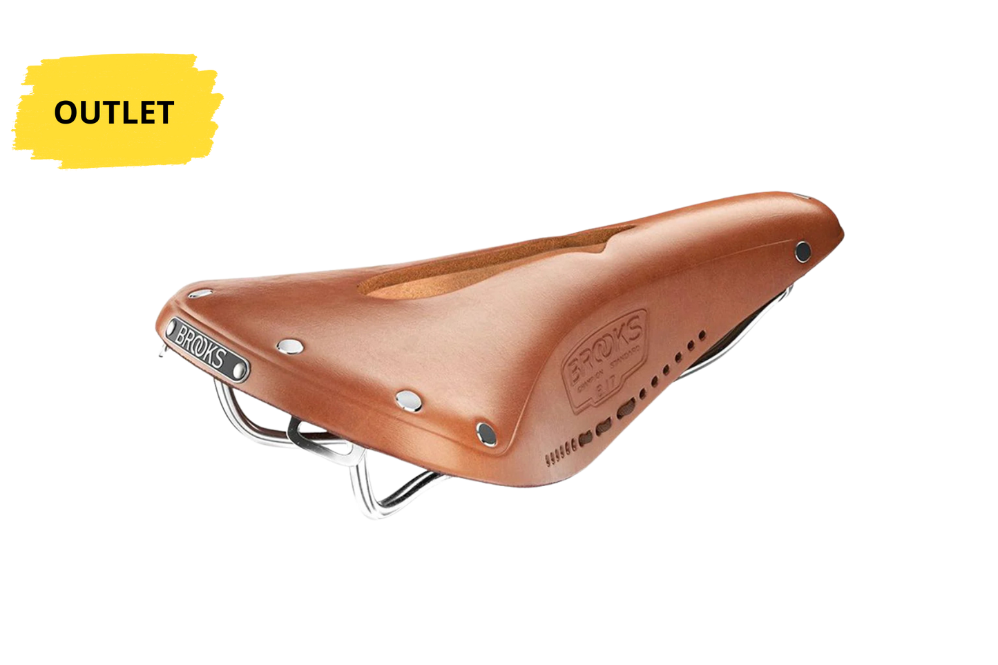 Brooks B17 cykelsadel (Flere farver)
