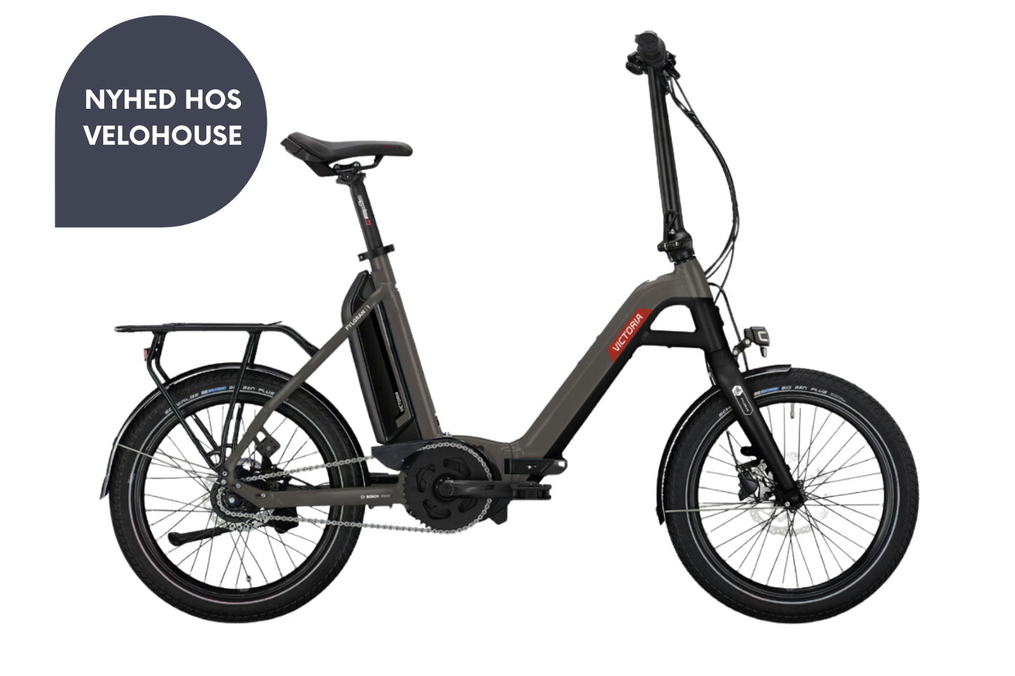Victoria FYLGRAN 1 (Black) Foldecykel med friløb