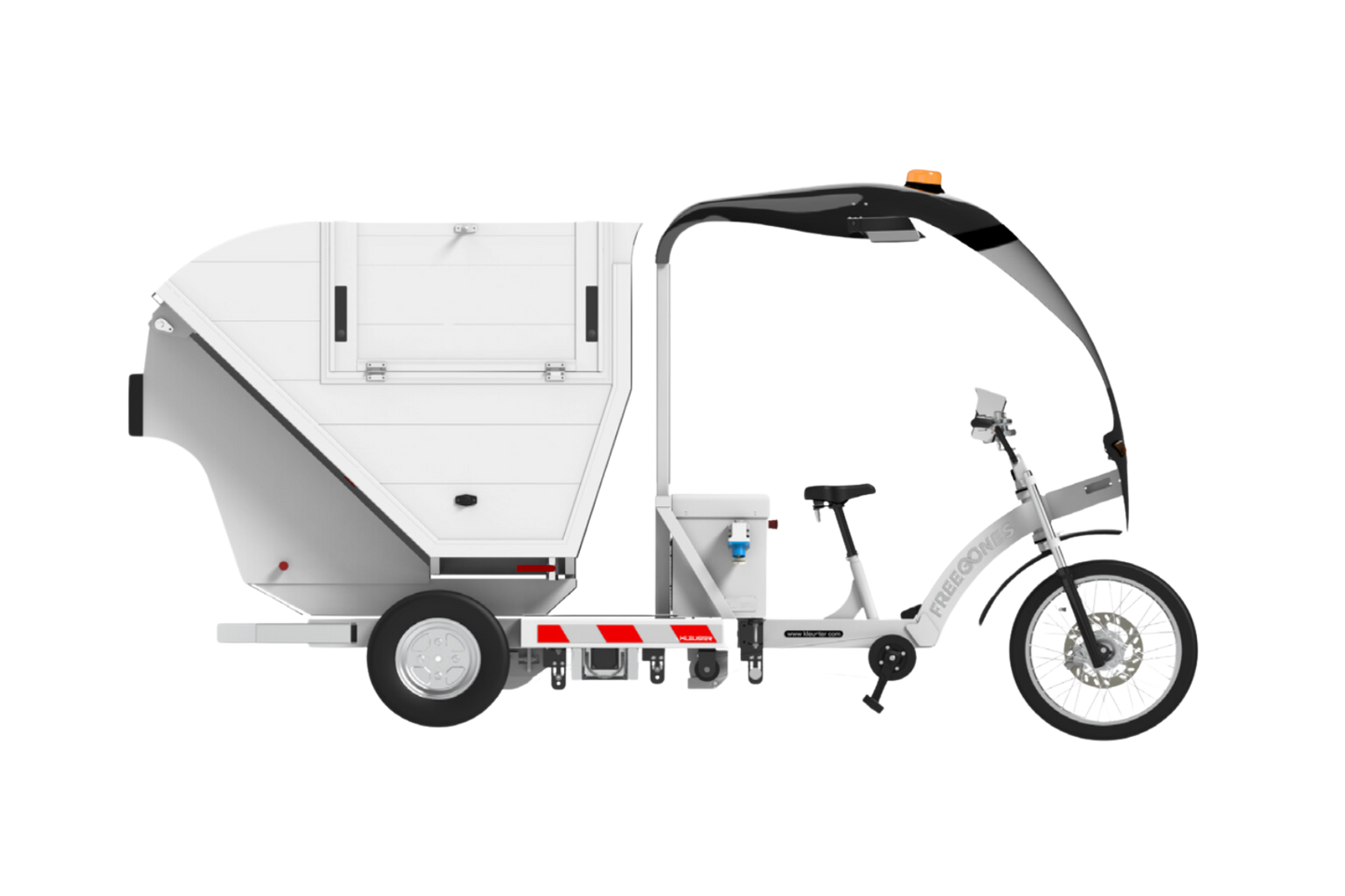 Kleuster Freegônes waste cell el ladcykel