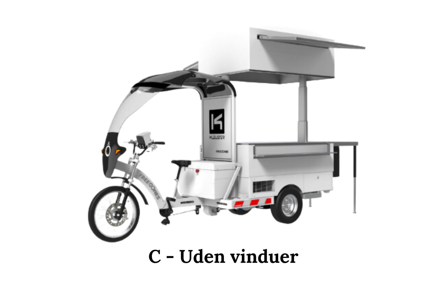 Kleuster Freegônes food cell el ladcykel