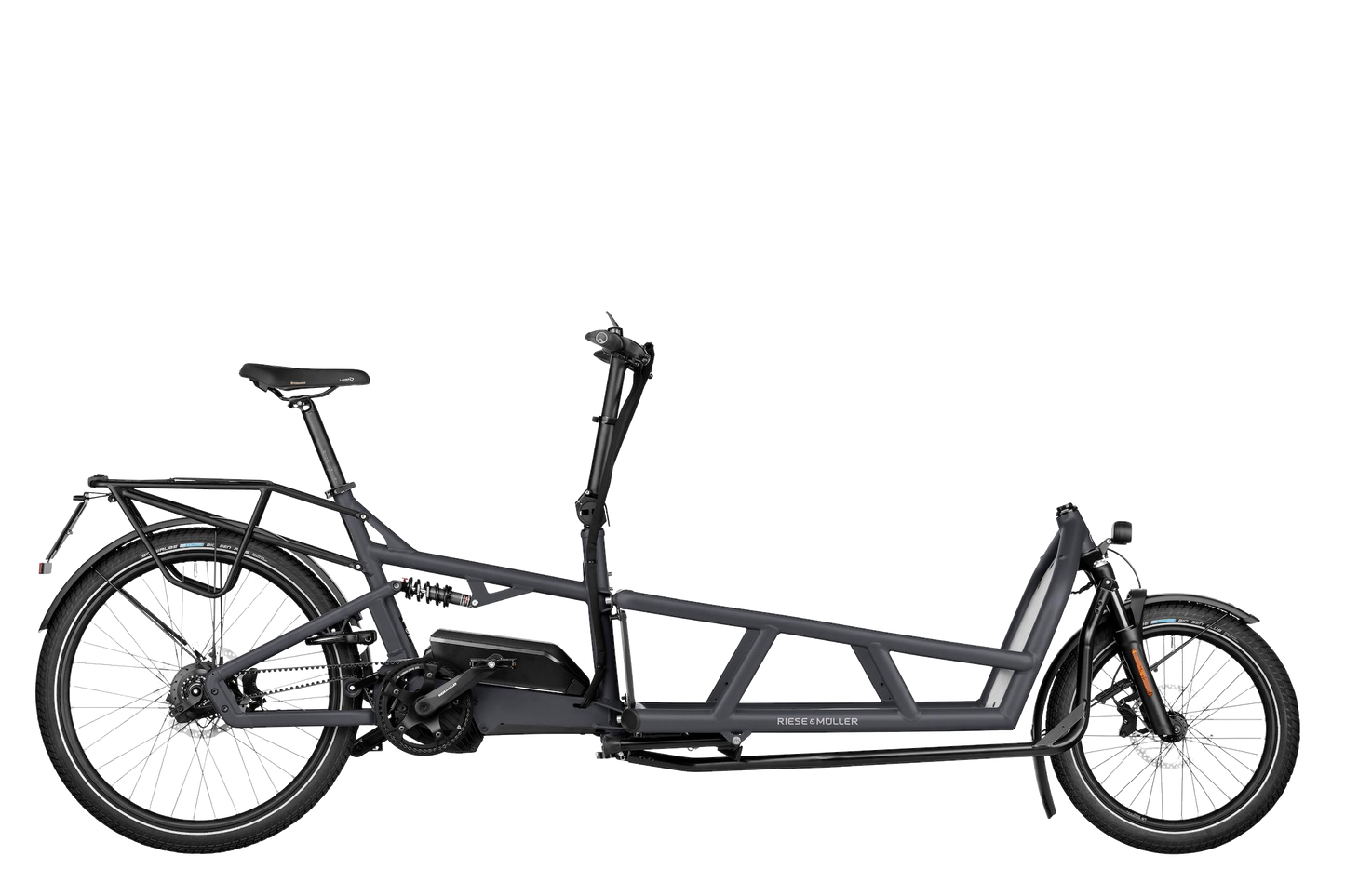 Riese & Müller Load4 75 Rohloff HS coal grey