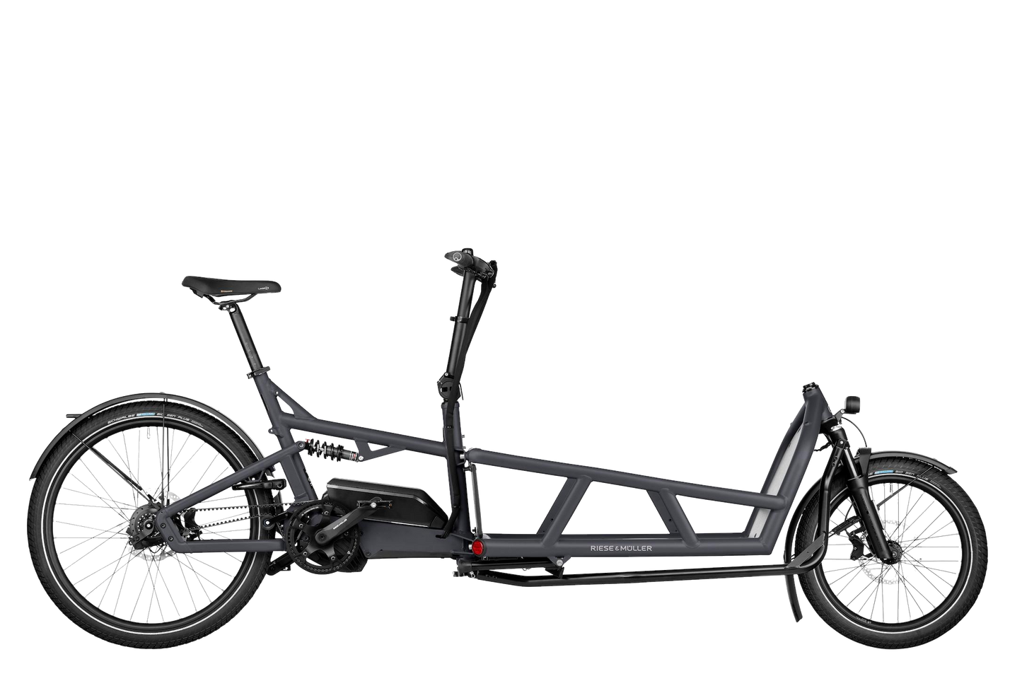 Riese & Müller Load4 75 Rohloff coal grey