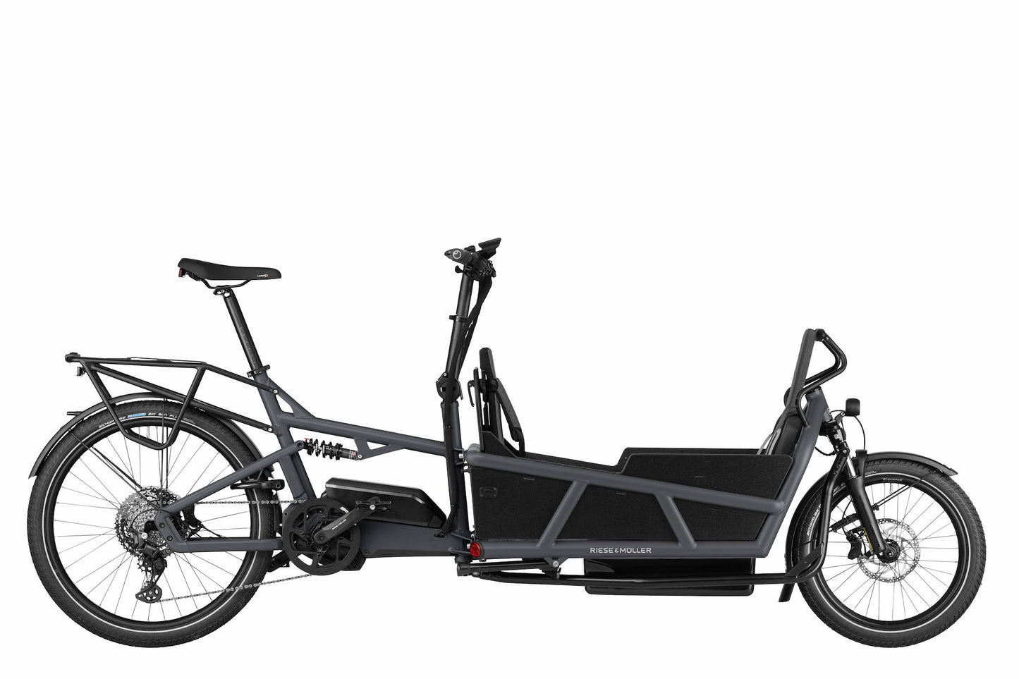 Riese & Müller Load4 75 Touring coal grey