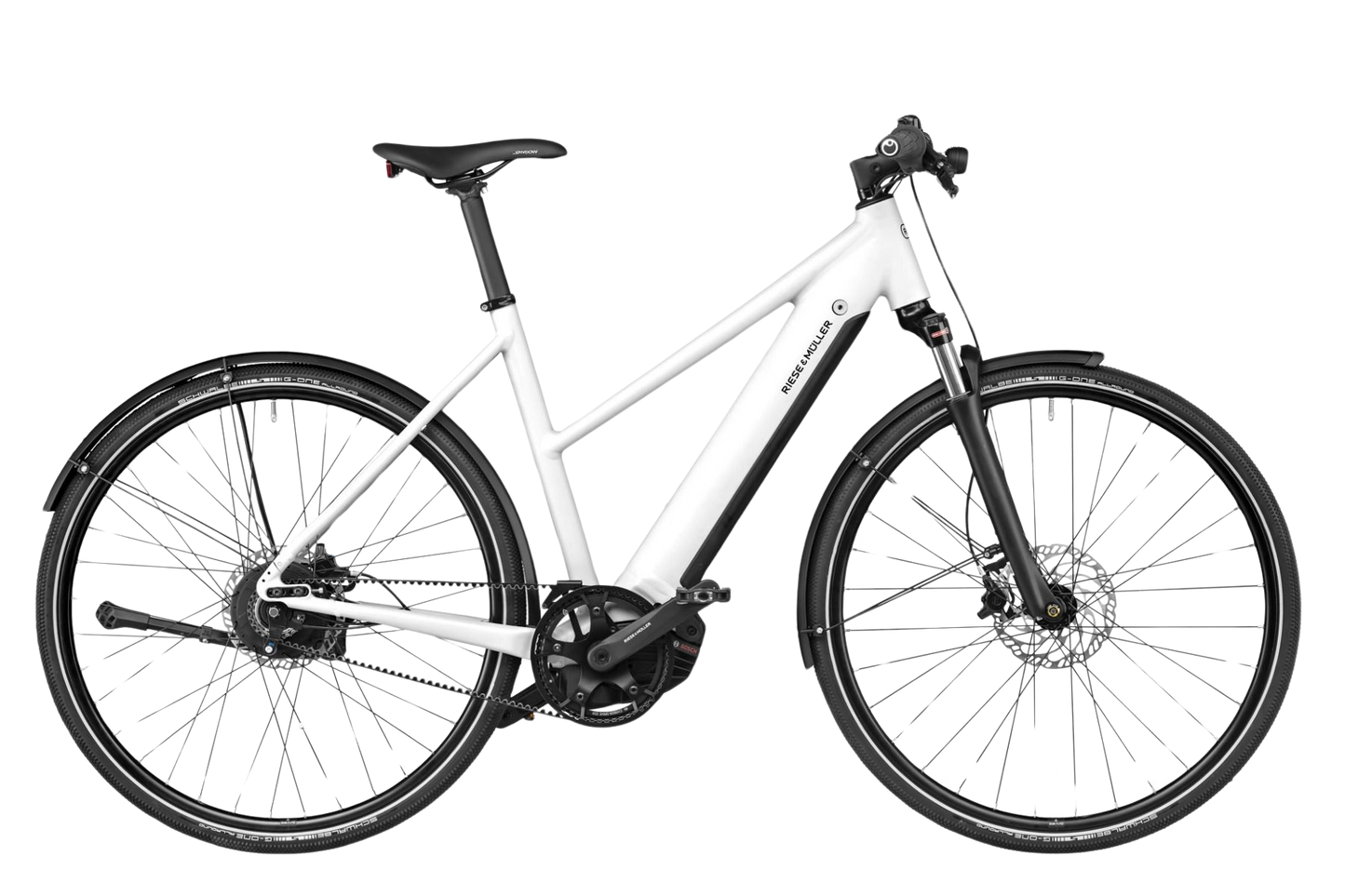 Riese & Müller Roadster4 Mixte vario crystal white