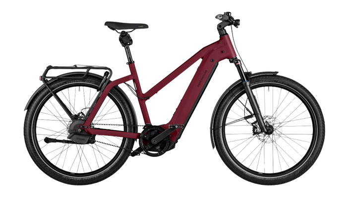Riese & Müller Charger4 Mixte GT automatic dark red matt