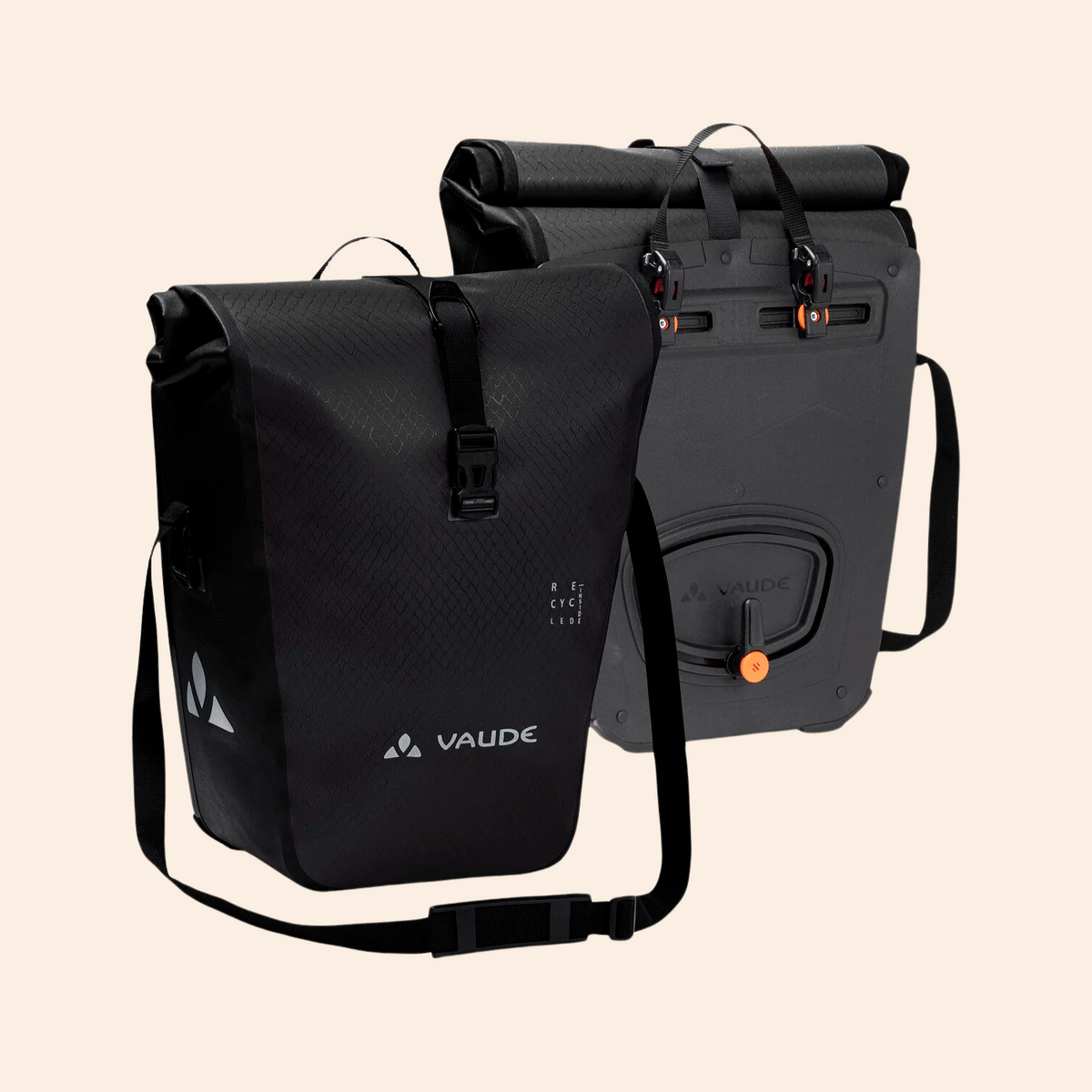 VAUDE AQUA BACK 防水バッグ 黒 Vaude Aqua Back Cykeltaske - Køb cykeltilbehør hos Velohouse
