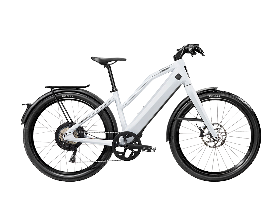 Stromer ST3 Comfort Udvendige gear i Cool white