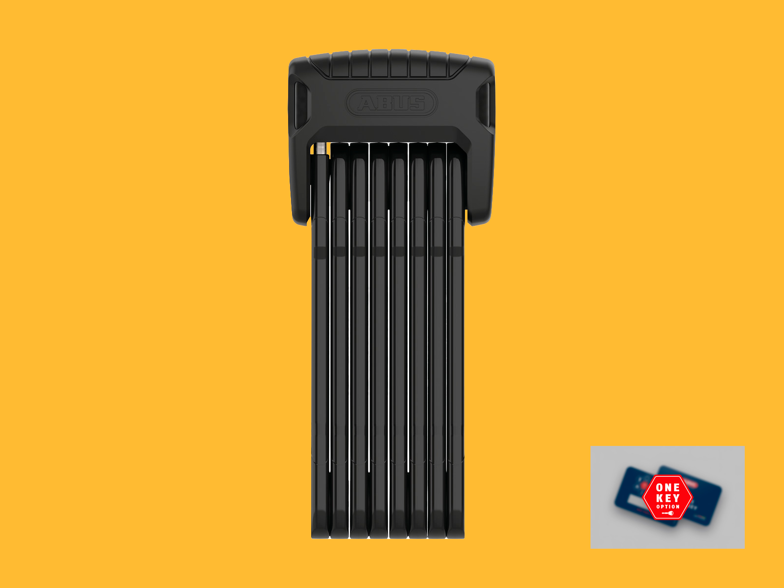 Abus Bordo Granit XPlus 6500K/120 foldelås (ONEKEY)