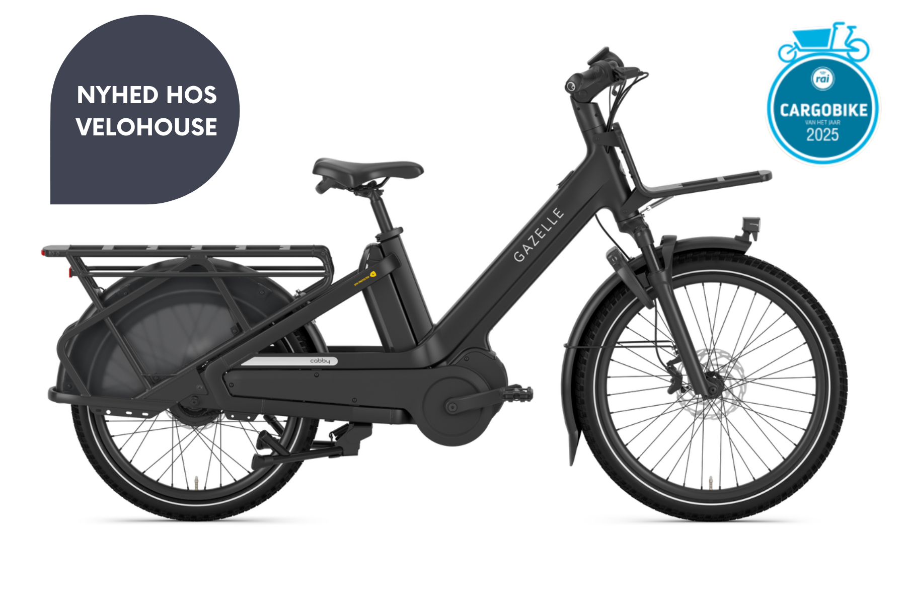 Gazelle Cabby C380 L 24" SE (Black)