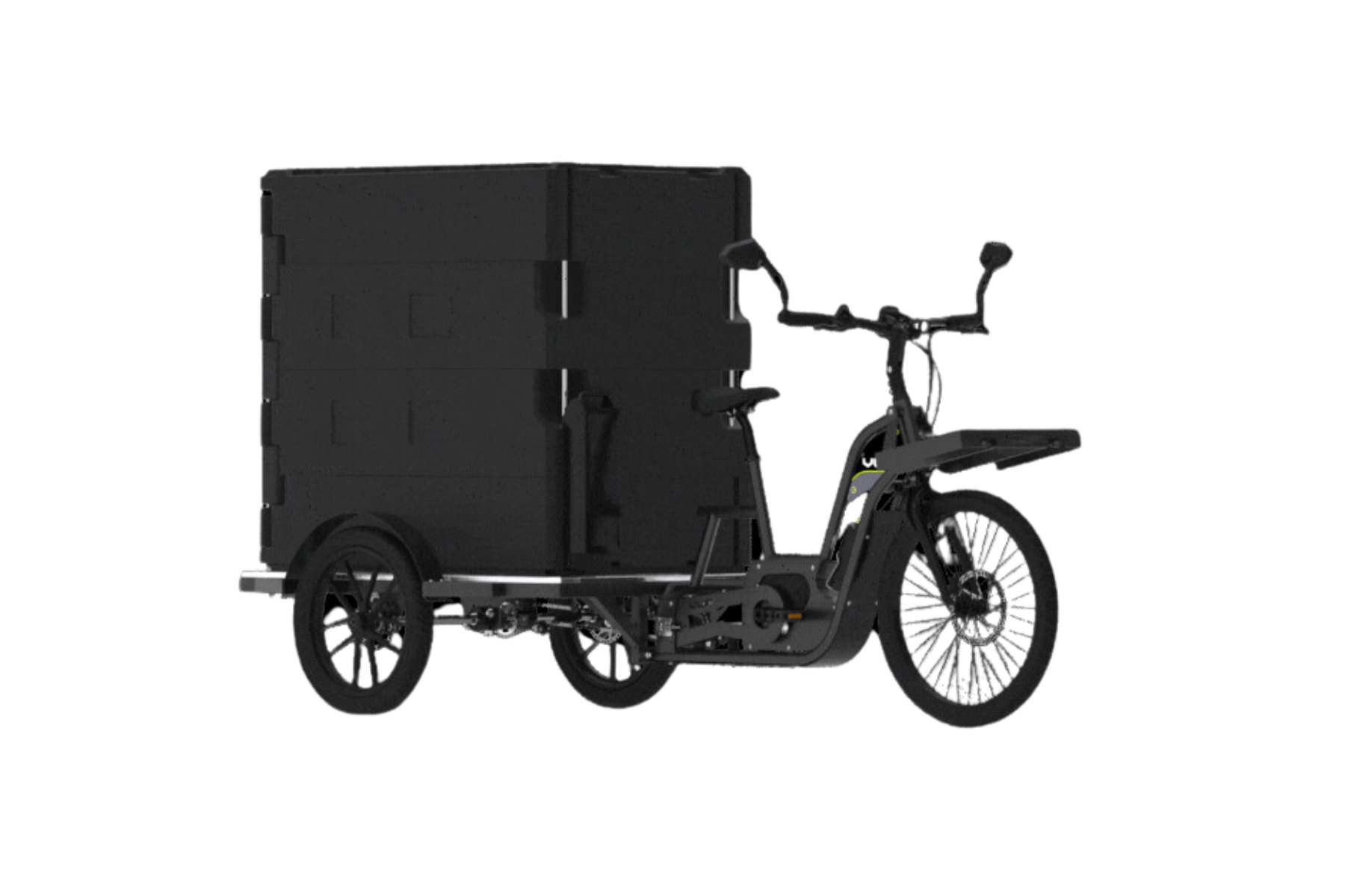 VUF XXL Max El ladcykel med Bafang M510 motor