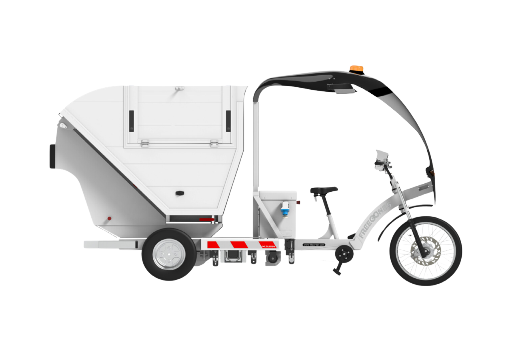 Kleuster Freegônes waste cell el ladcykel