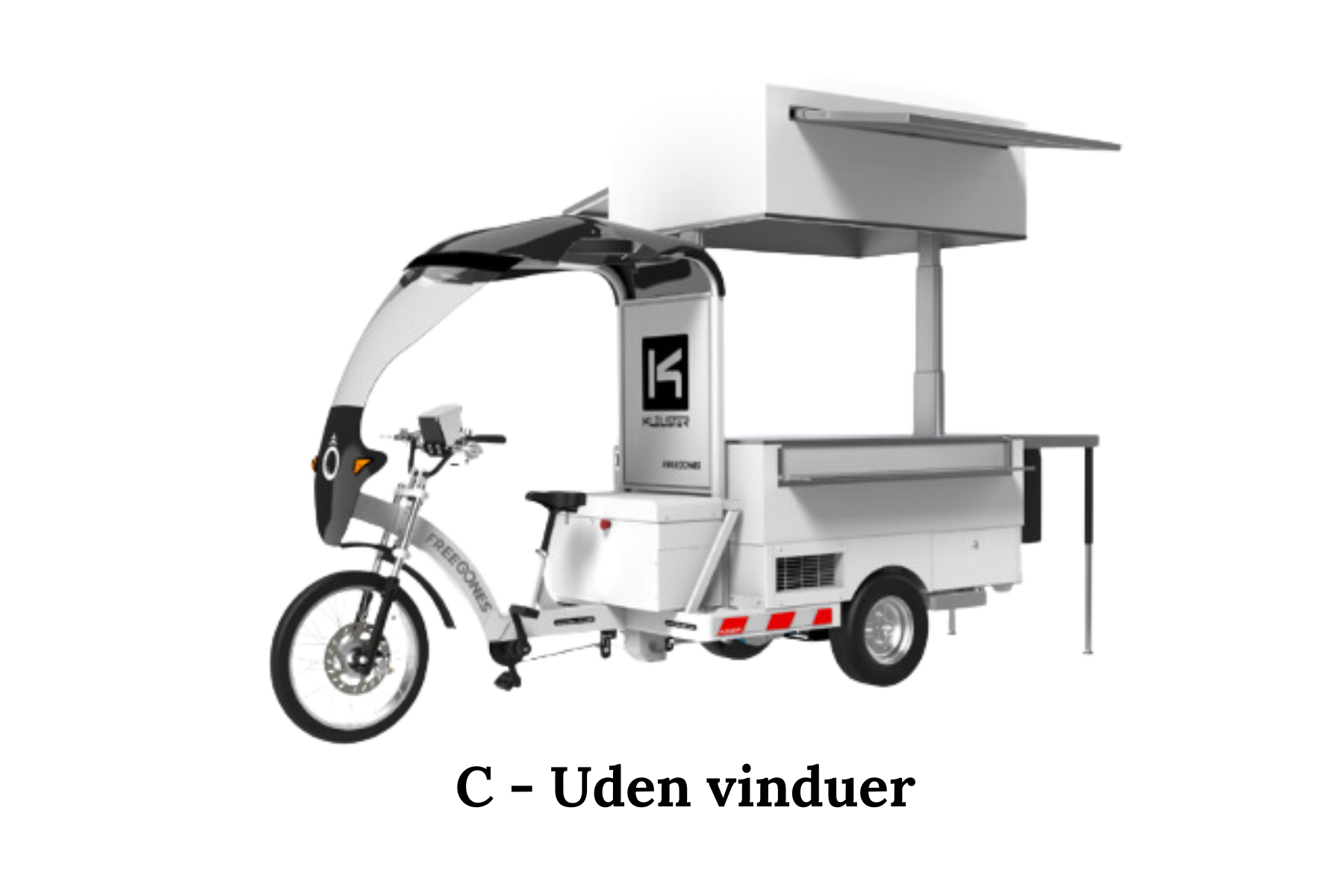 Kleuster Freegônes food cell el ladcykel