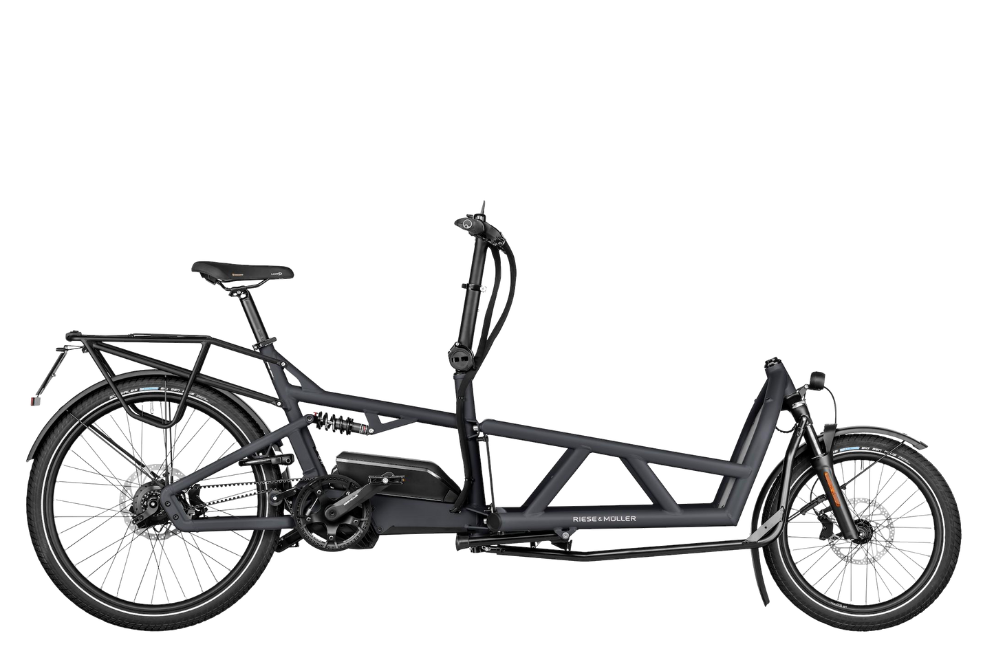 Riese & Müller Load4 60 Rohloff HS coal grey