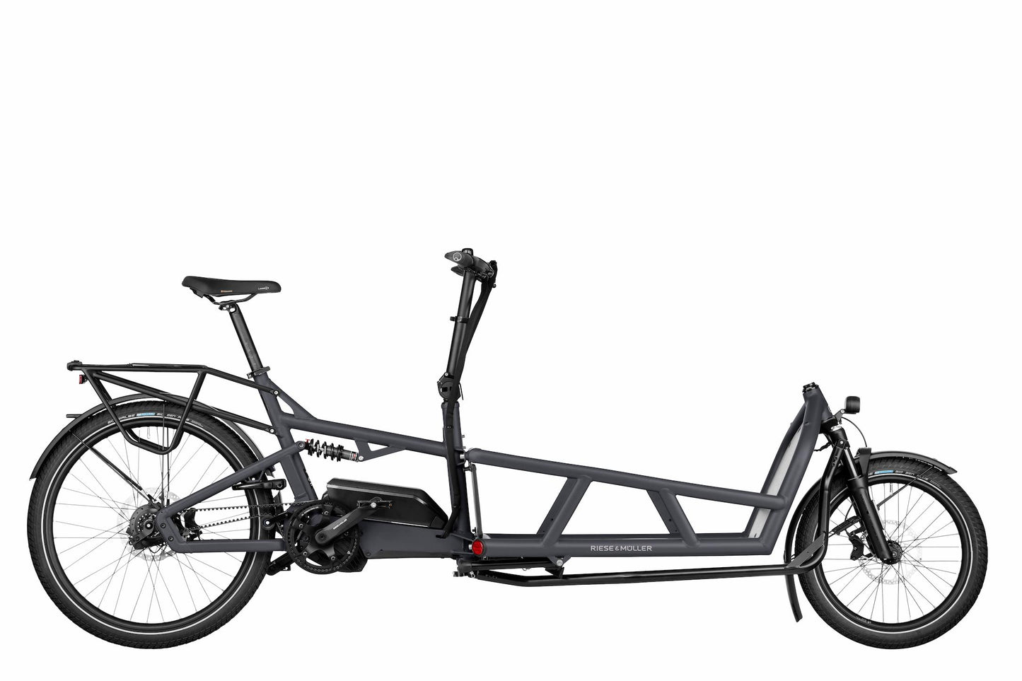 Riese & Müller Load4 75 Rohloff coal grey