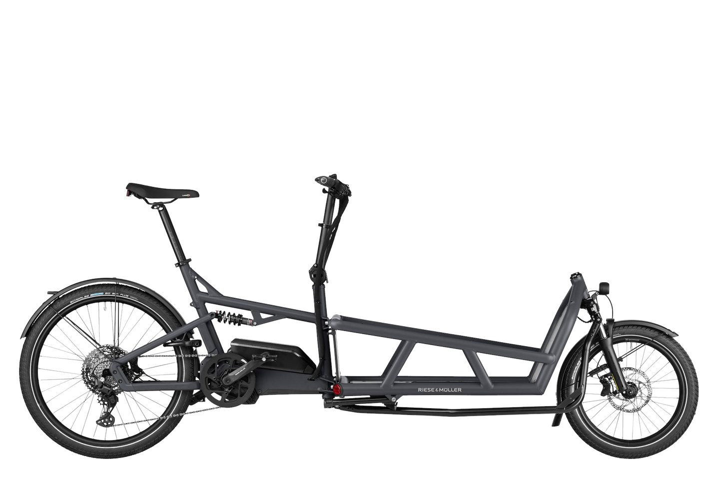 Riese & Müller Load4 75 Touring coal grey