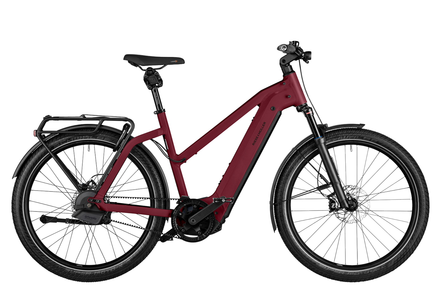 Riese & Müller Charger4 Mixte GT automatic dark red matt