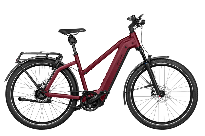 Riese & Müller Charger4 Mixte GT rohloff dark red matt