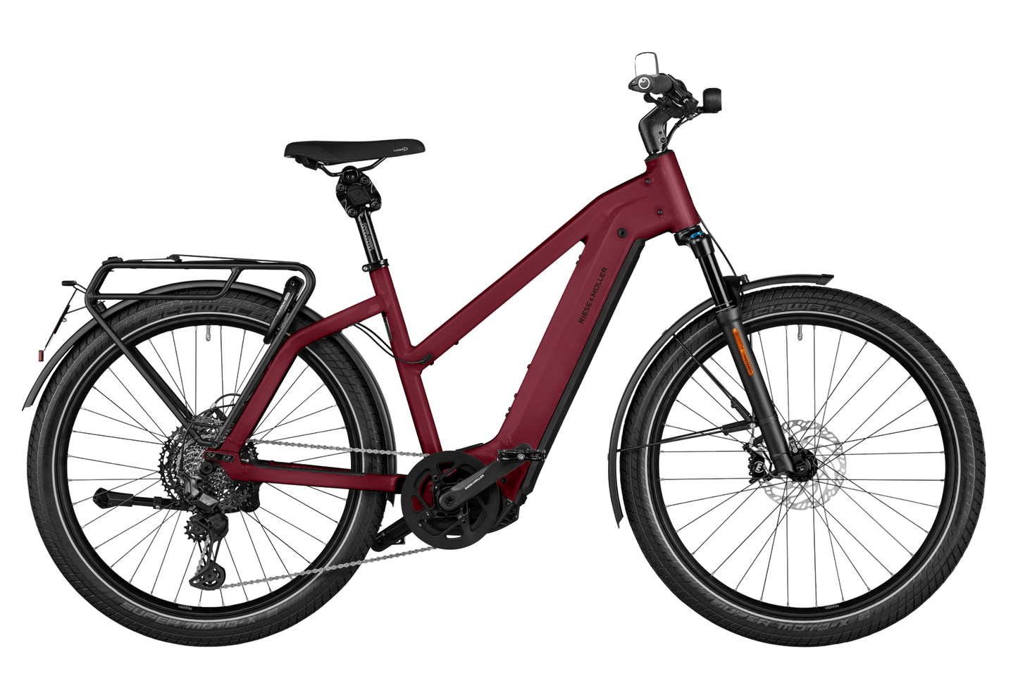 Riese & Müller Charger4 Mixte GT touring hs dark red matt