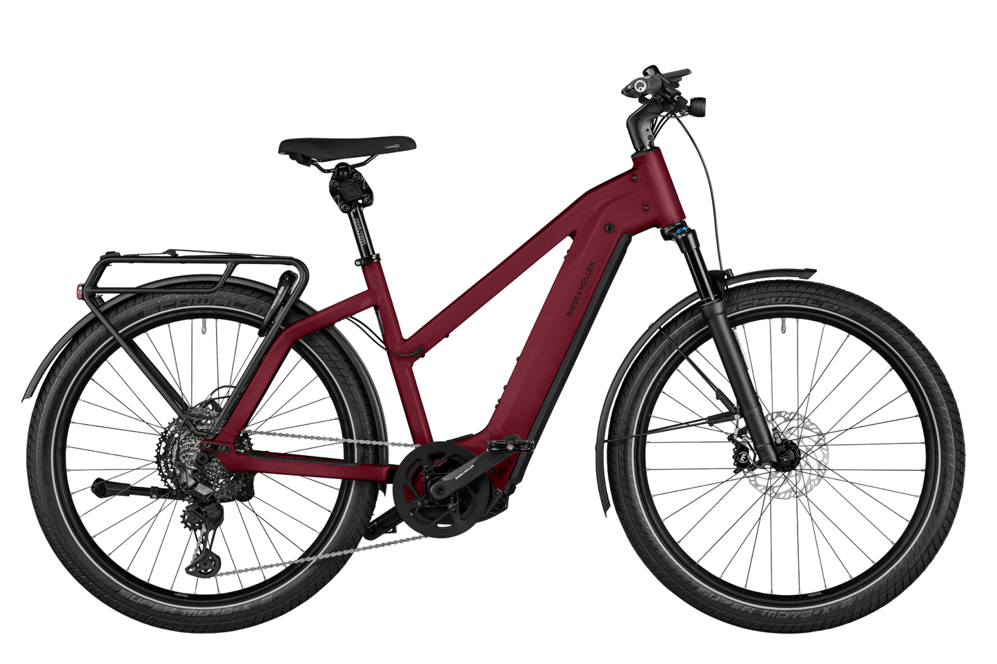 Riese & Müller Charger4 Mixte GT touring dark red matt